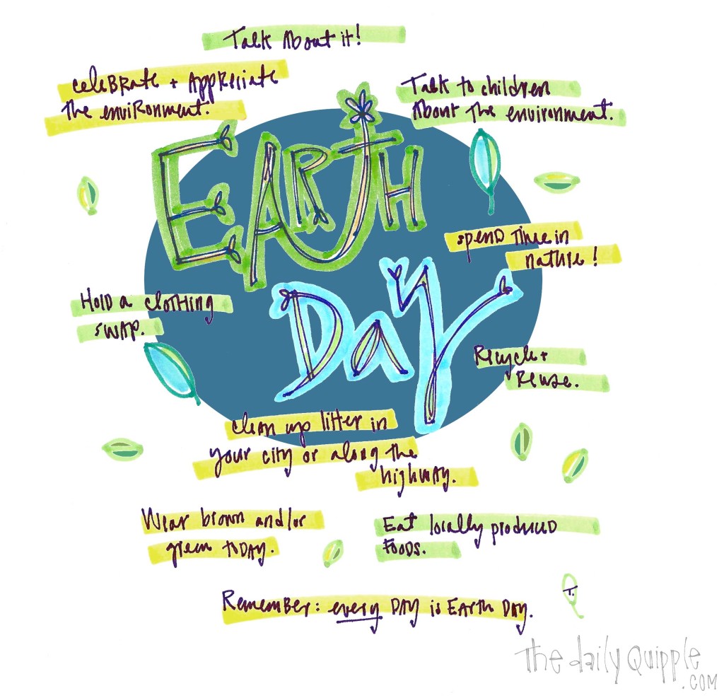 Happy Earth Day. Take some of these actions today!
