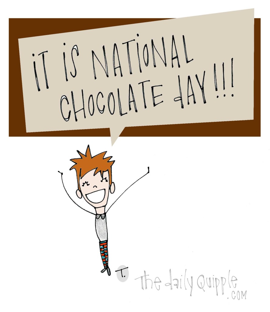 IT IS NATIONAL CHOCOLATE DAY!!!