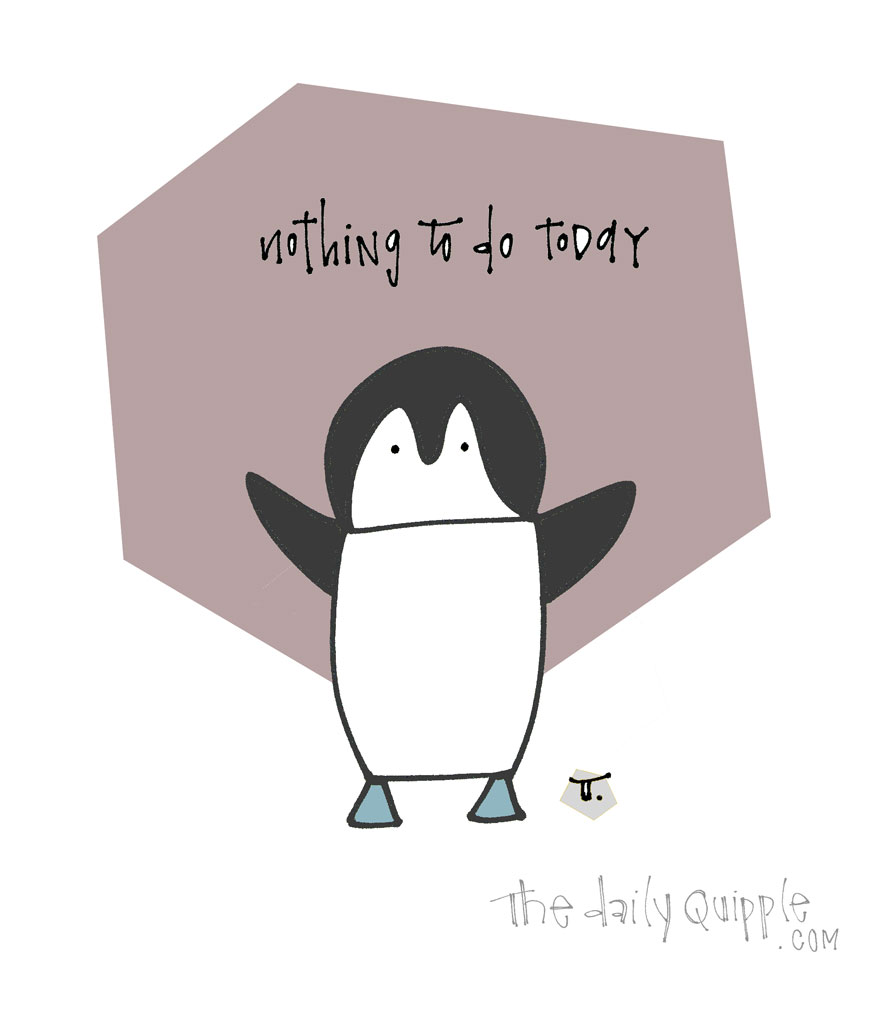 Lucky Penguin | The Daily Quipple