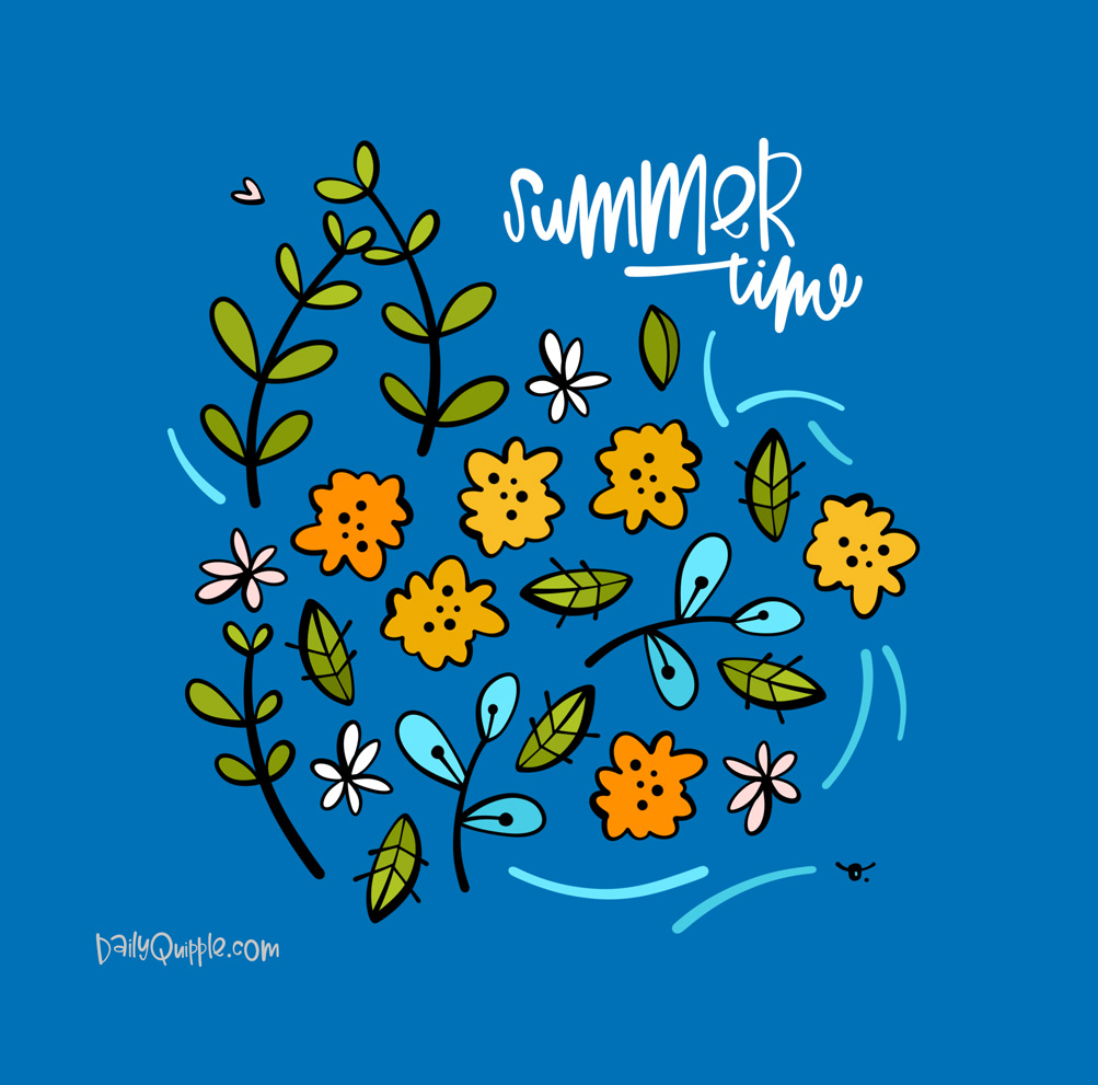 Summertime Blooms | The Daily Quipple