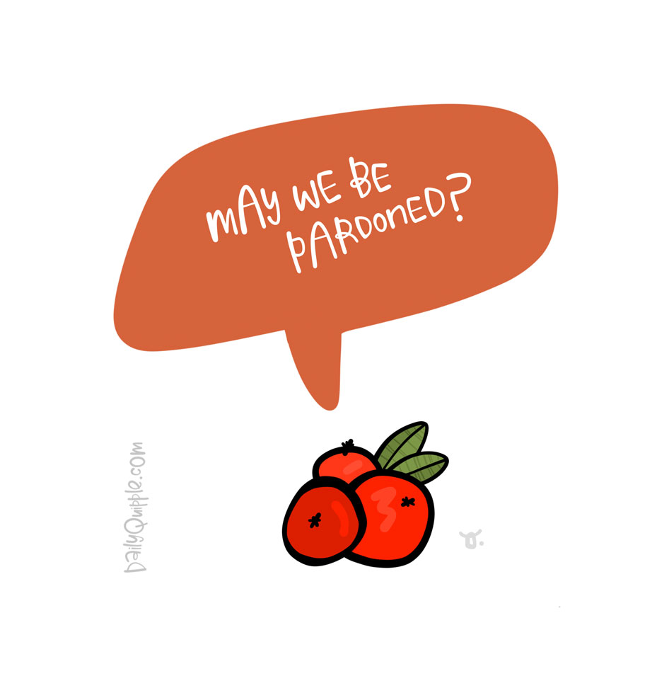 Cranberry Question | The Daily Quipple