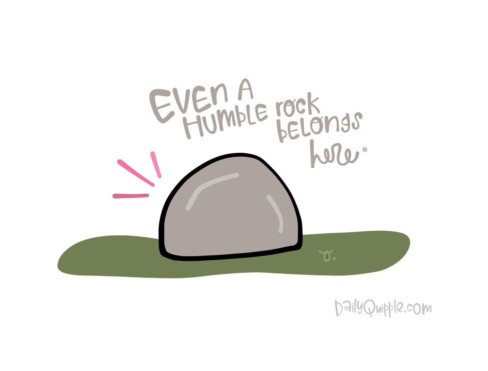 The Humble Rock | The Daily Quipple