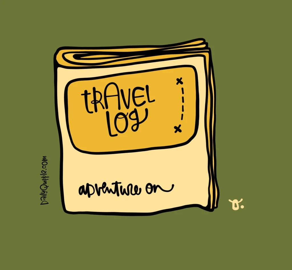 Travel Log for Adventurers | The Daily Quipple