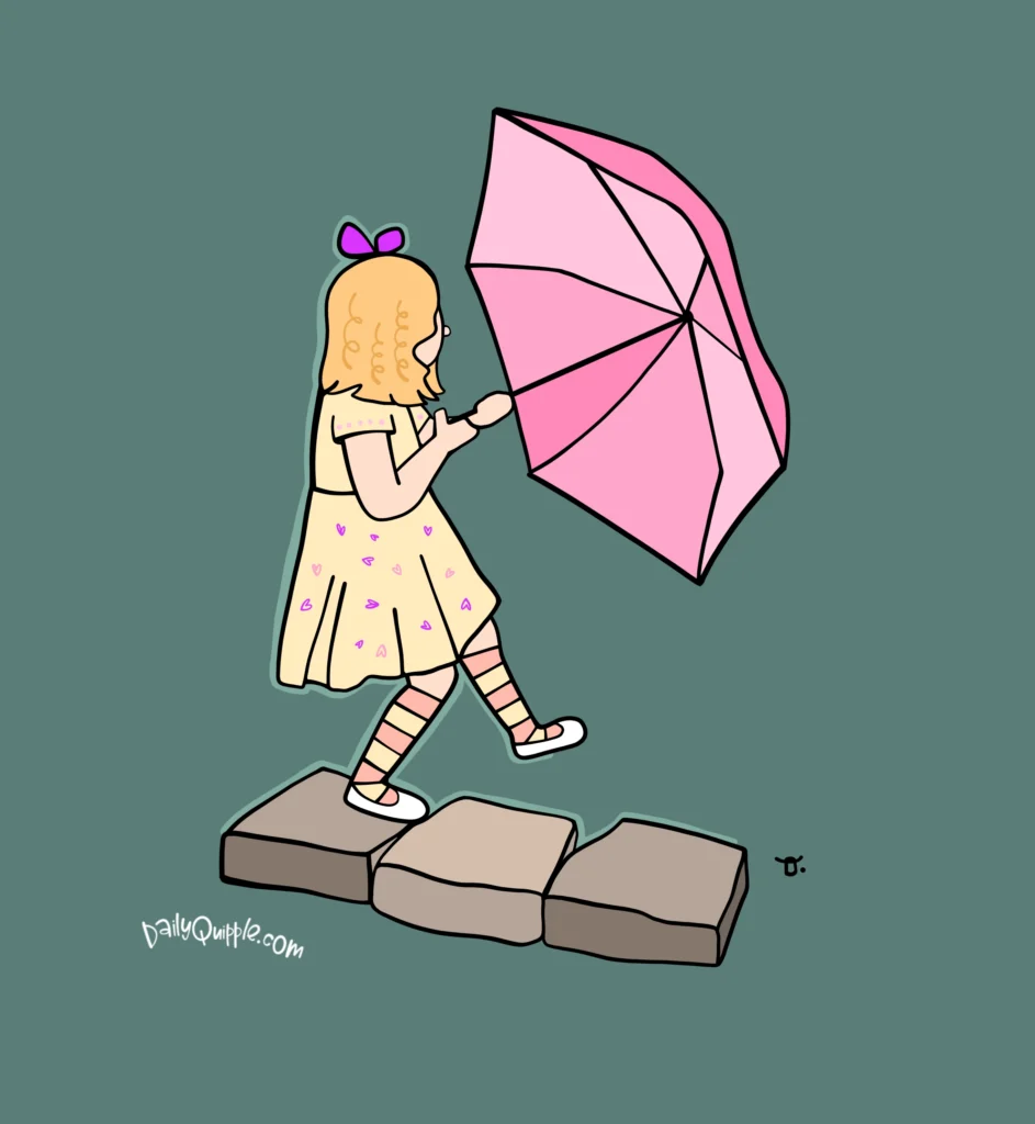 Umbrella Girl | The Daily Quipple