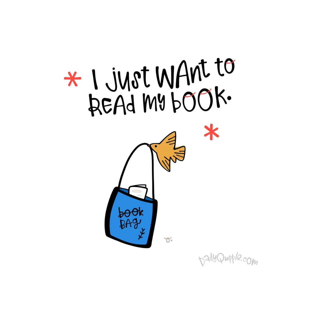 Flying to Book Time | The Daily Quipple