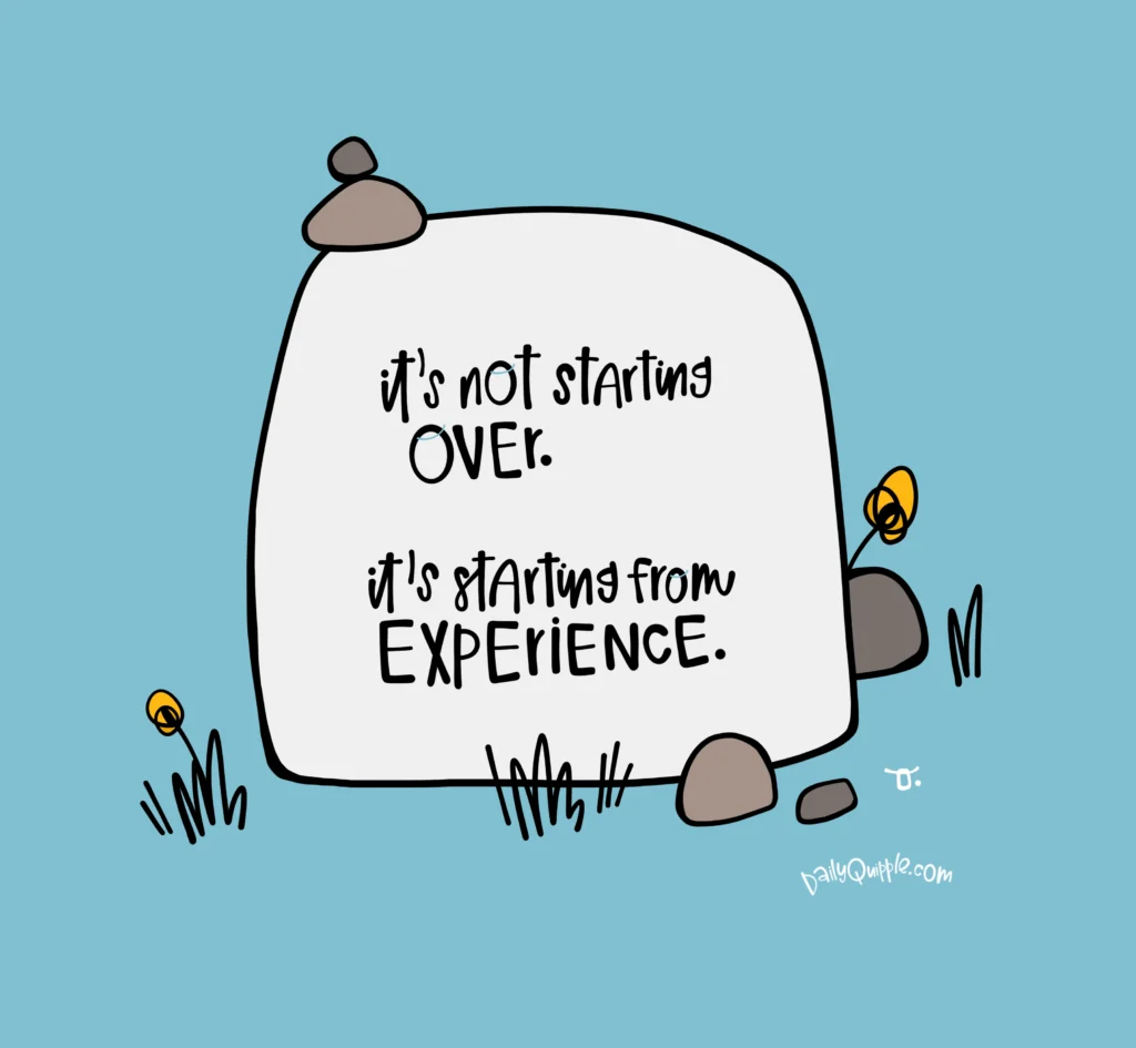 Starting from Experience | The Daily Quipple