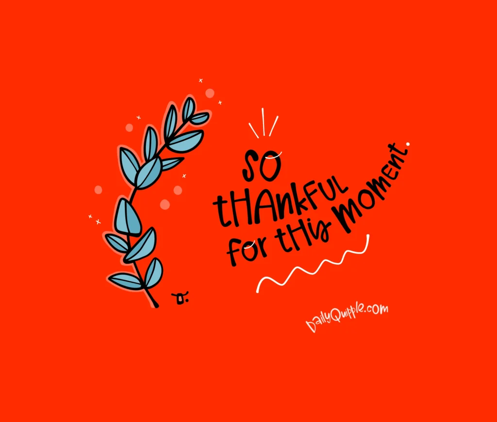 Always Something to Be Thankful For | The Daily Quipple