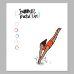 Diving Into Summer Digital Print