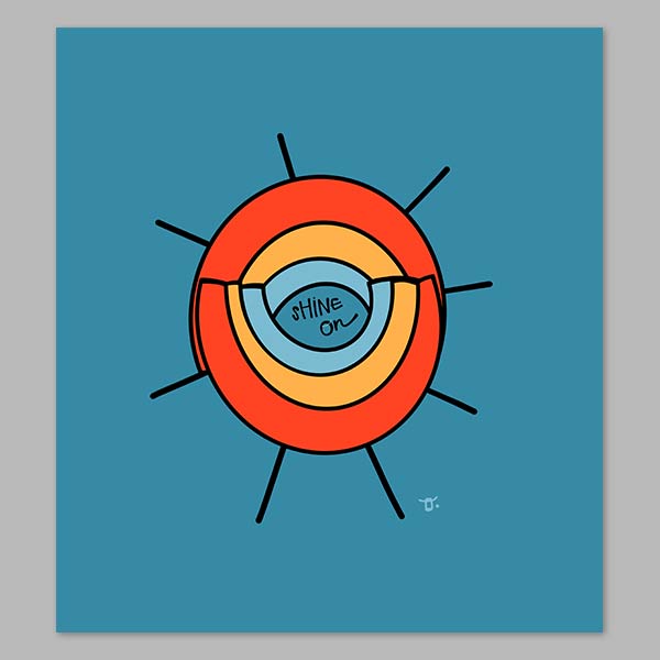 Hi There Sunshine Digital Print