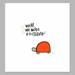 Friday Turtle Digital Print