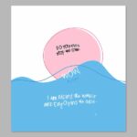 Riding the Waves Digital Print