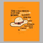 Sunshine Instructions Digital Print