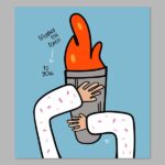 Take it While It’s Hot Digital Print