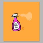 Bad Vibes Away Digital Print