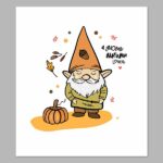 Well Gnome for It Digital Print