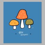 Listen to the Fungi Digital Print