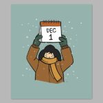 The First of December Digital Print