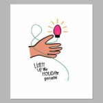 Sparkle and Glow Digital Print