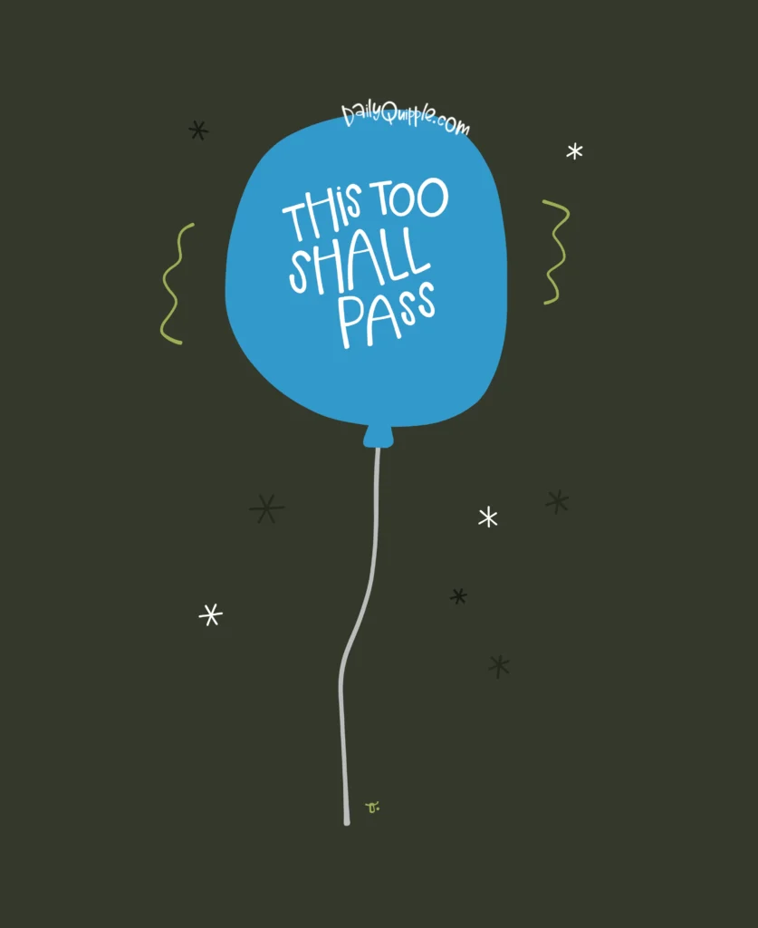 Let Your Concerns Float Away | The Daily Quipple