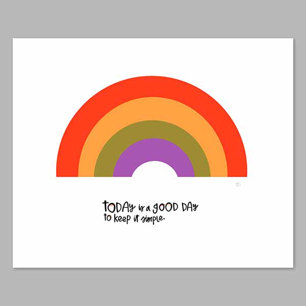 The Bright Way Forward Digital Print
