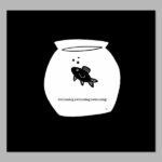 Keep Courageously Swimming Digital Print