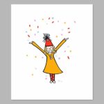 Chloe is 5 Digital Print