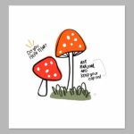 Act Natural Digital Print