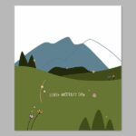 Moms Carry Mountains Digital Print