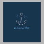 Anchored at Home Digital Print