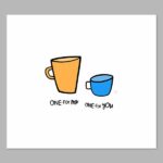 Tea Time for Two Digital Print