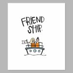 International Day of Friendship Digital Print