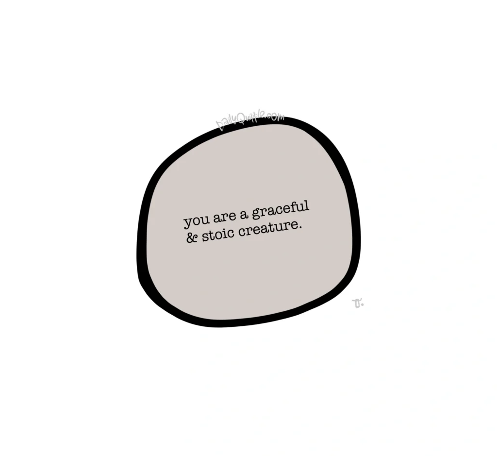 Worry Stone Says | The Daily Quipple