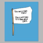 Not All at Once Digital Print