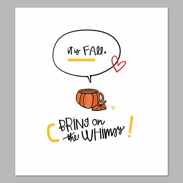 Hello, Fall! Digital Print