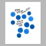 Blueberry Smash Digital Print