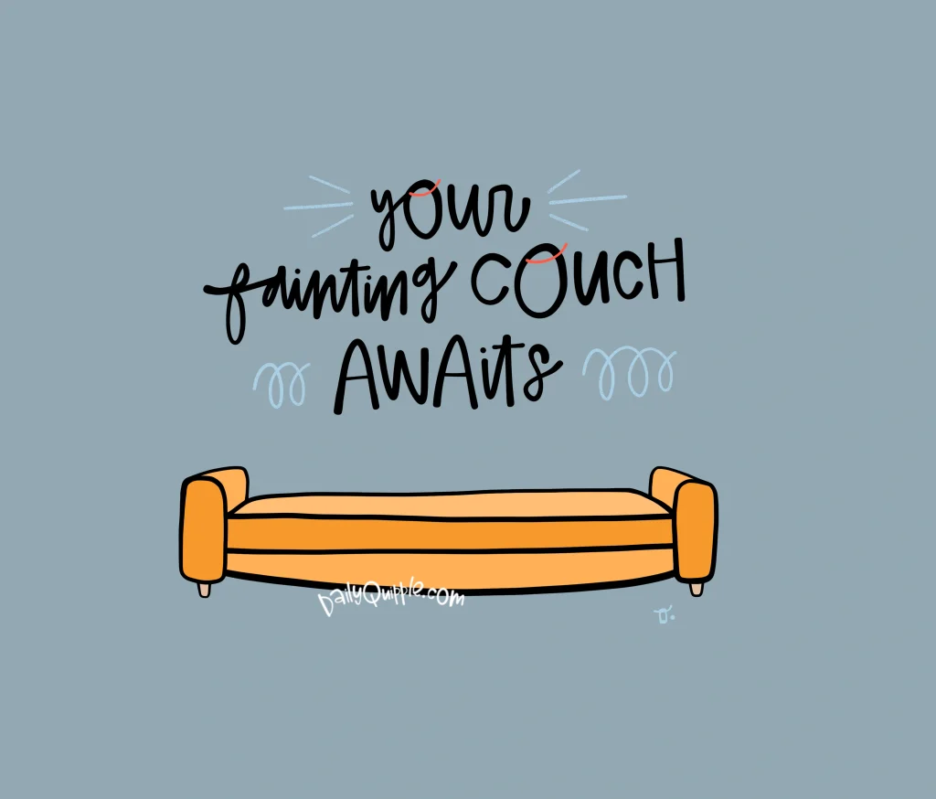 Fainting Couch | The Daily Quipple